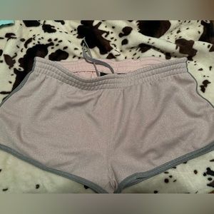 Converse sparkle pink shorts size large